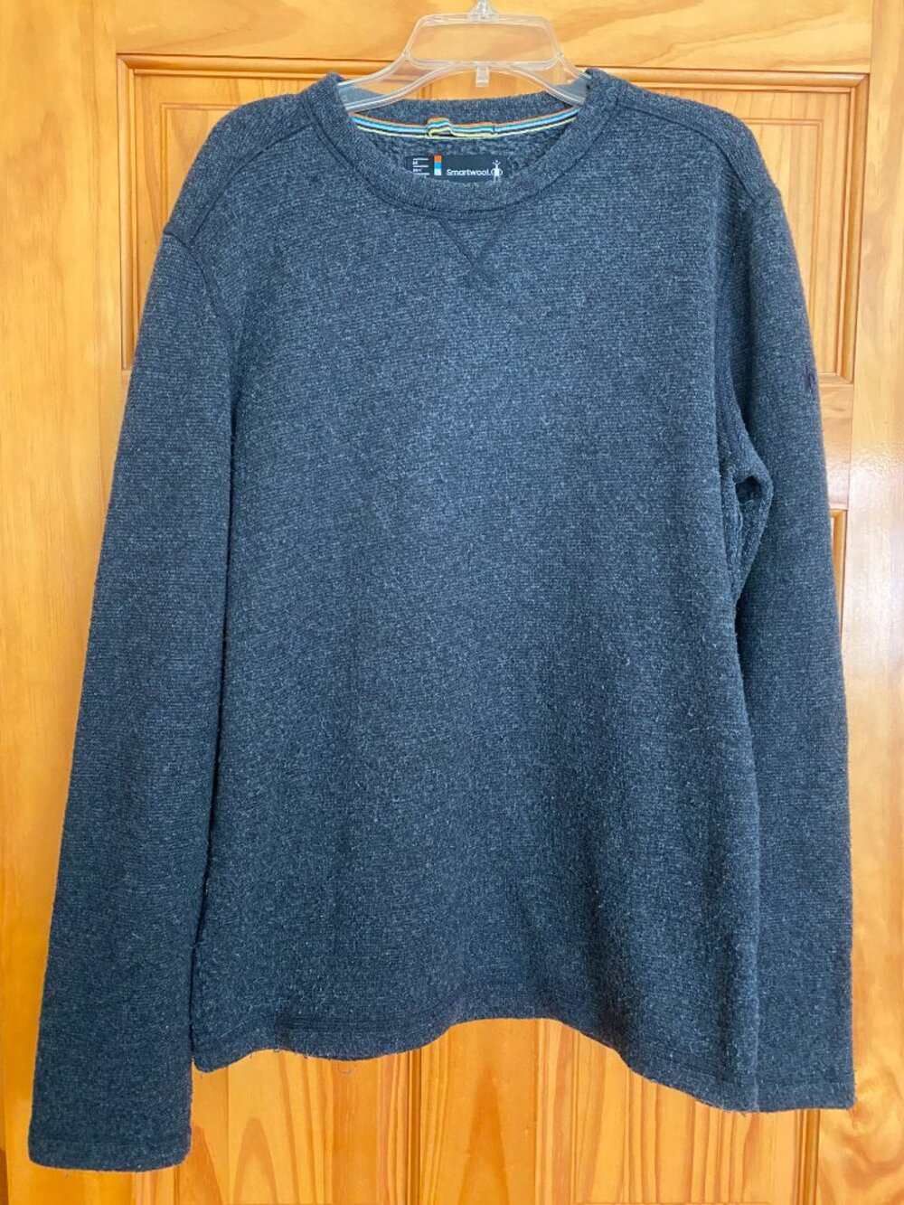 Men's Charcoal Grey Smartwool Sweater Size M
